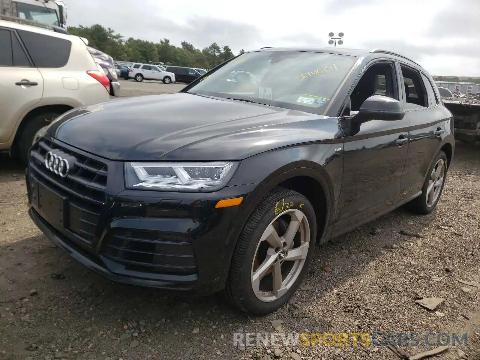 2 Фотография поврежденного автомобиля WA1ENAFY2L2113171 AUDI Q5 2020