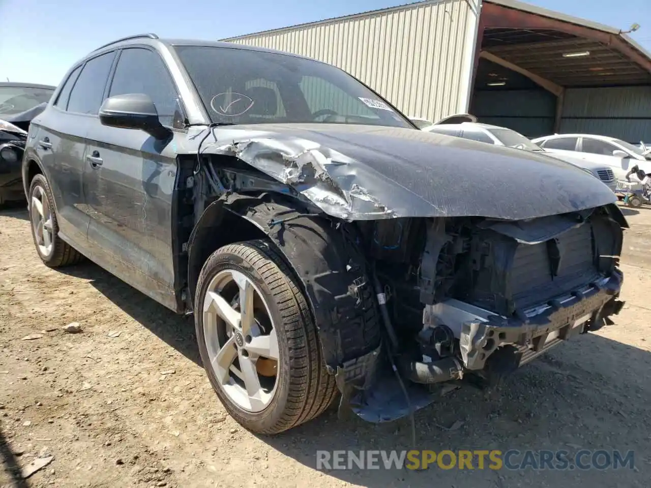 1 Photograph of a damaged car WA1ENAFY2L2122484 AUDI Q5 2020