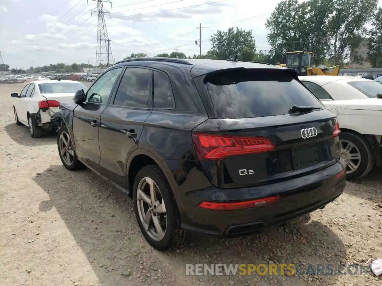 3 Фотография поврежденного автомобиля WA1ENAFY3L2106519 AUDI Q5 2020