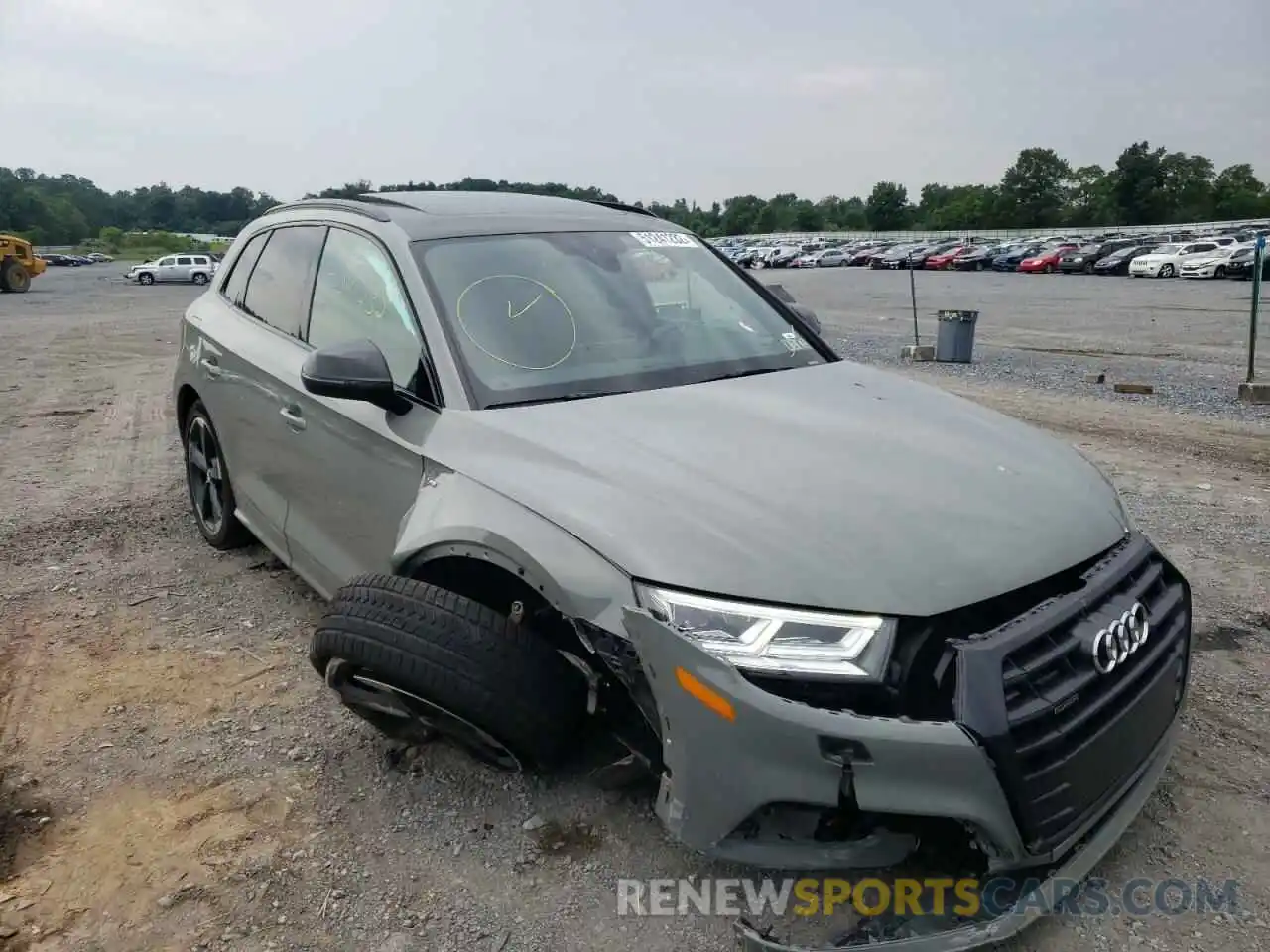 1 Photograph of a damaged car WA1ENAFY4L2039963 AUDI Q5 2020