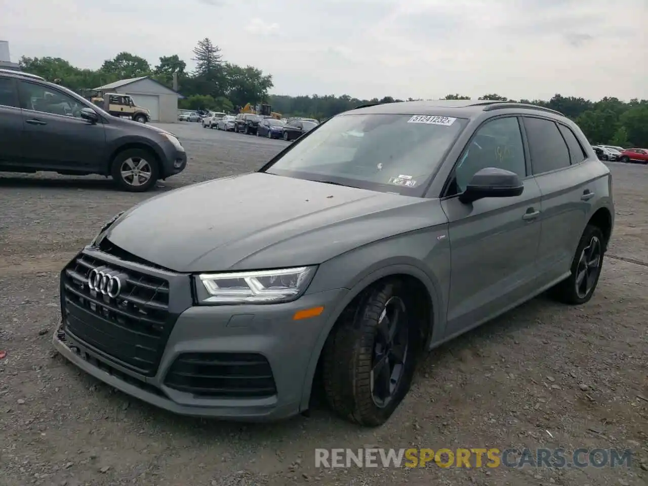 2 Photograph of a damaged car WA1ENAFY4L2039963 AUDI Q5 2020