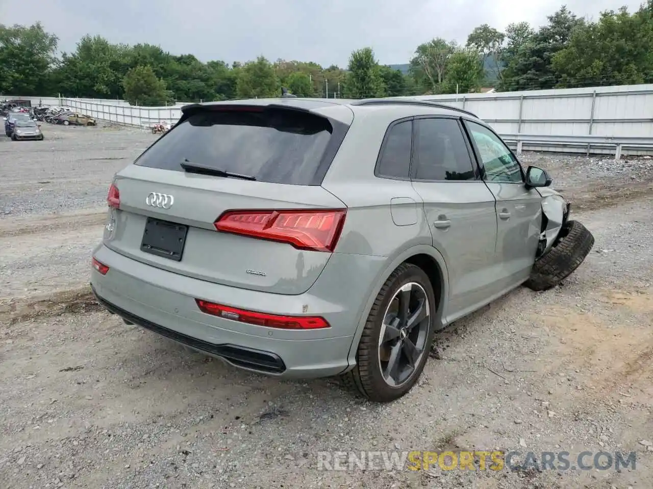 4 Photograph of a damaged car WA1ENAFY4L2039963 AUDI Q5 2020