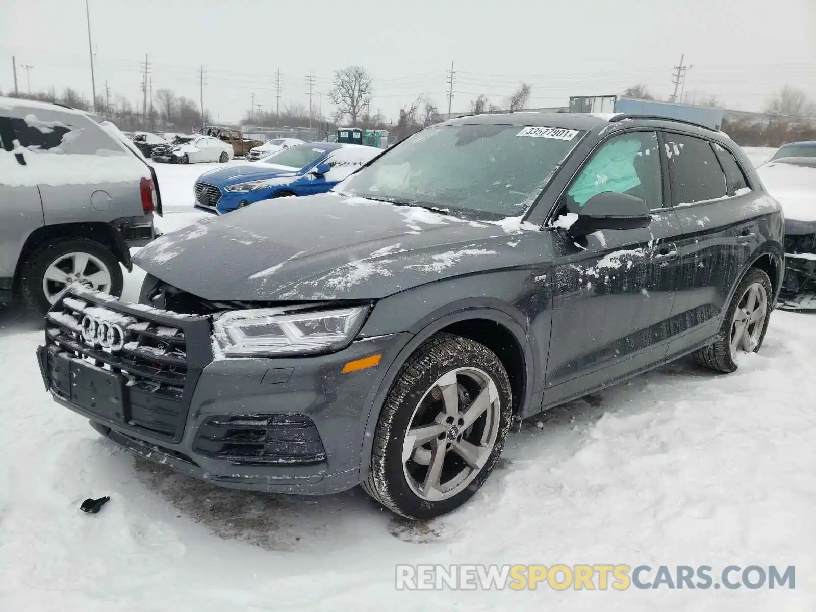 2 Photograph of a damaged car WA1ENAFY4L2111387 AUDI Q5 2020