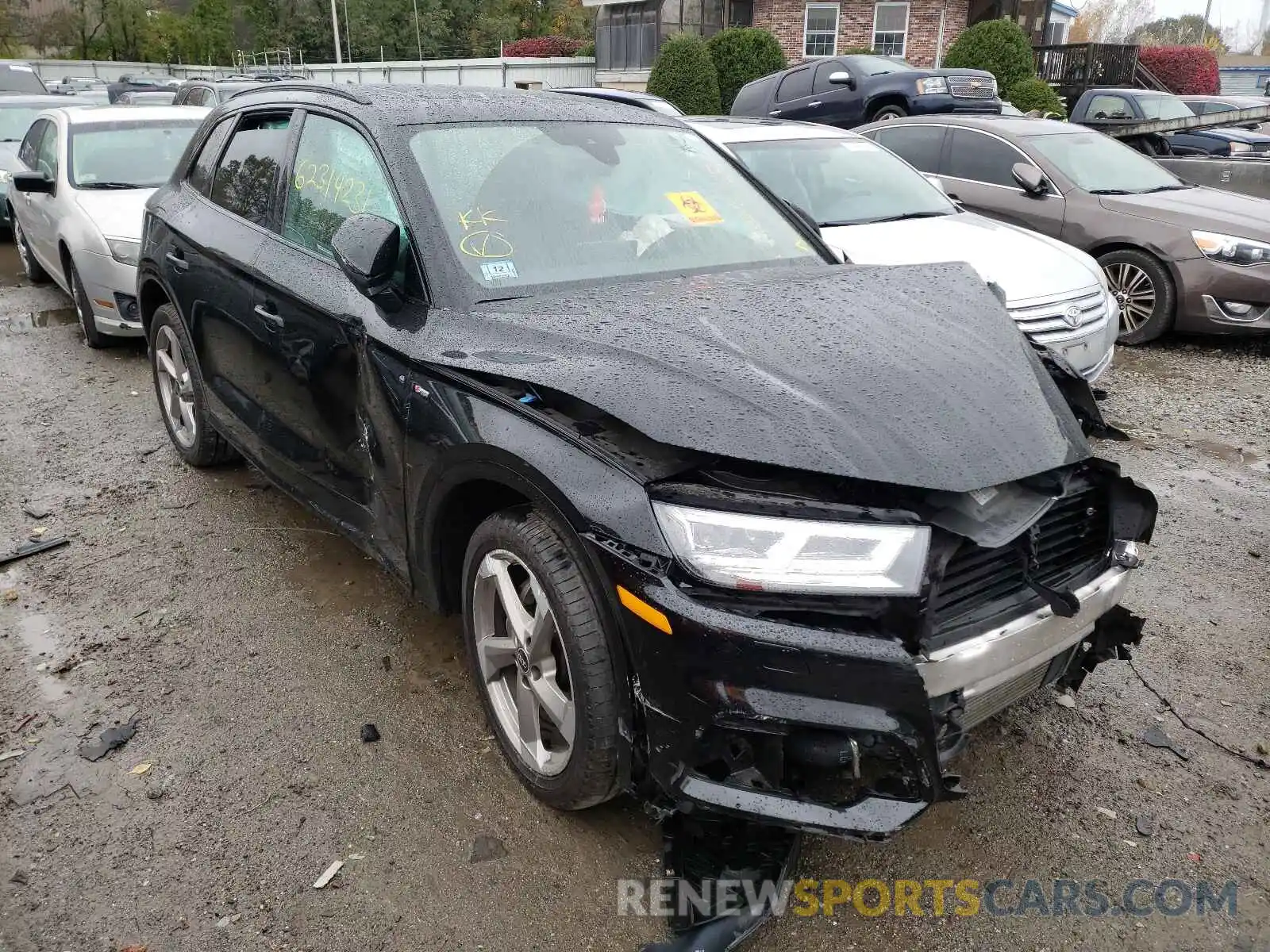 1 Photograph of a damaged car WA1ENAFY5L2122429 AUDI Q5 2020