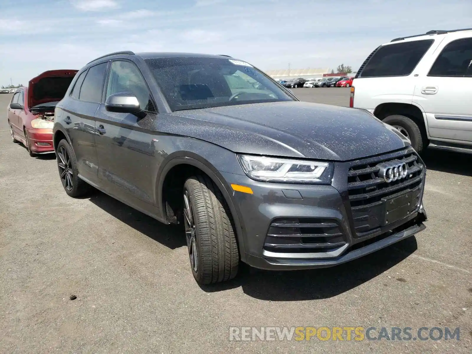 1 Photograph of a damaged car WA1ENAFY6L2074584 AUDI Q5 2020