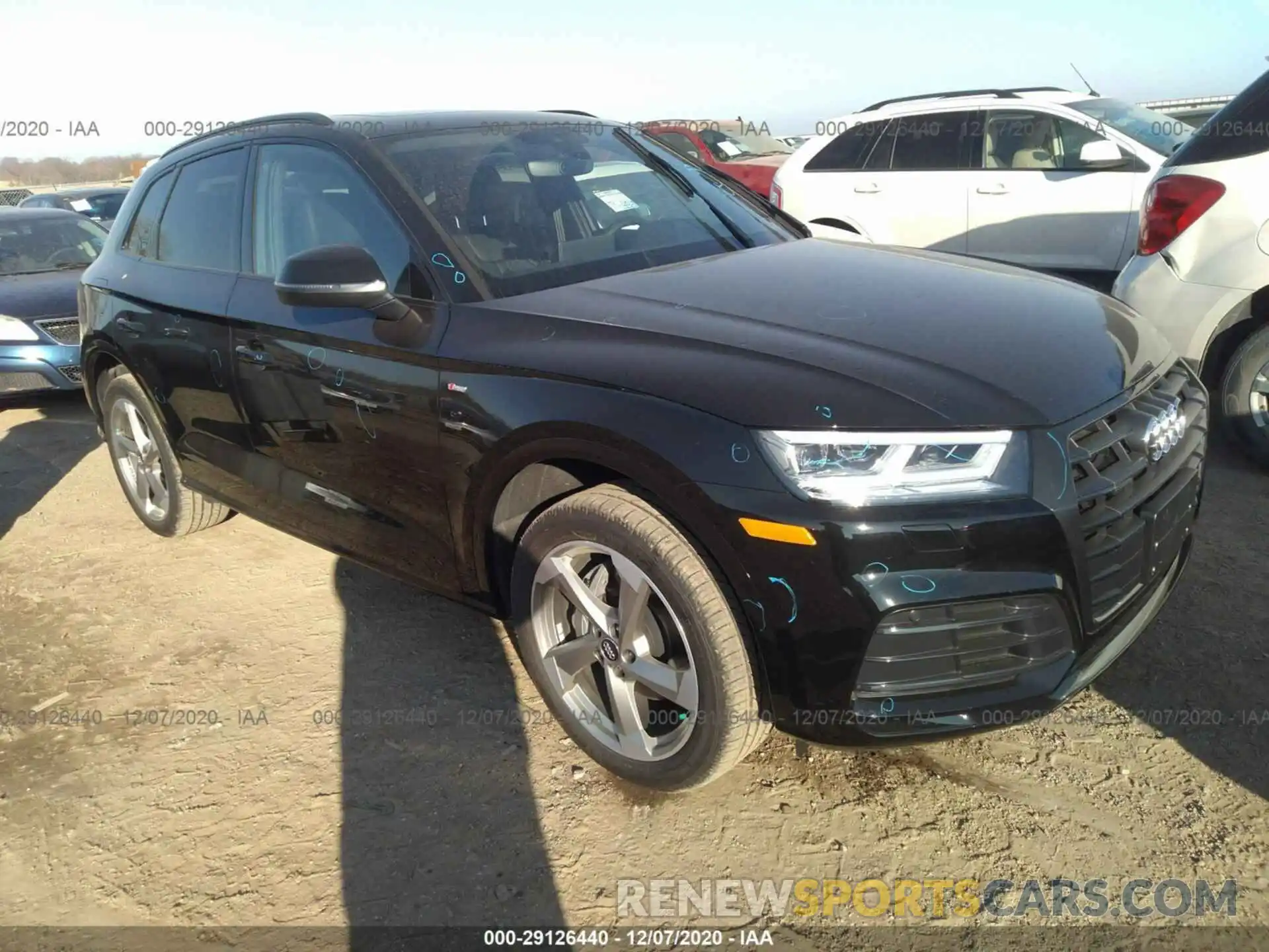 1 Photograph of a damaged car WA1ENAFY7L2111240 AUDI Q5 2020