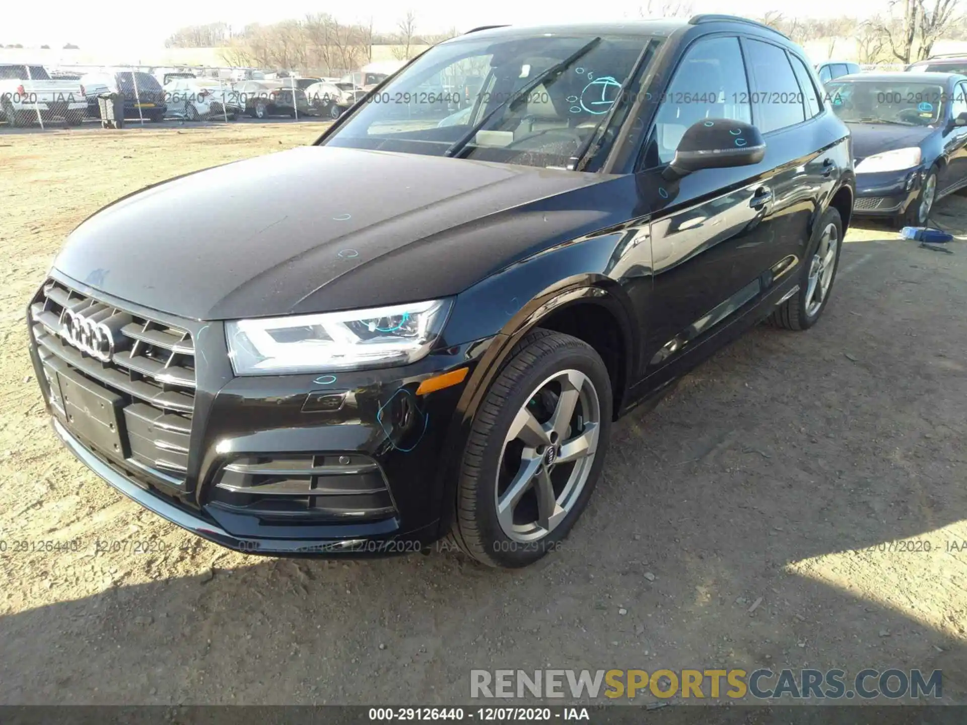 2 Photograph of a damaged car WA1ENAFY7L2111240 AUDI Q5 2020