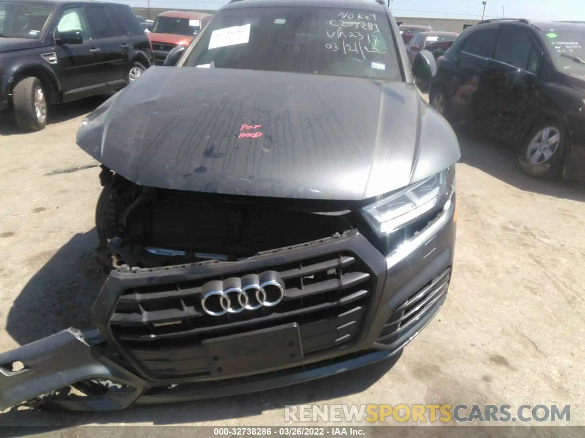 6 Фотография поврежденного автомобиля WA1ENAFYXL2112317 AUDI Q5 2020