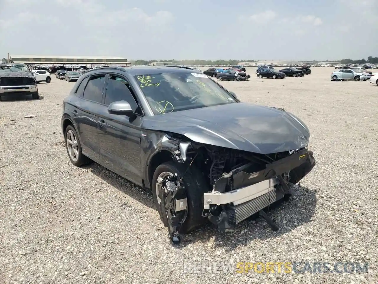 1 Photograph of a damaged car WA1ENAFYXL2116464 AUDI Q5 2020