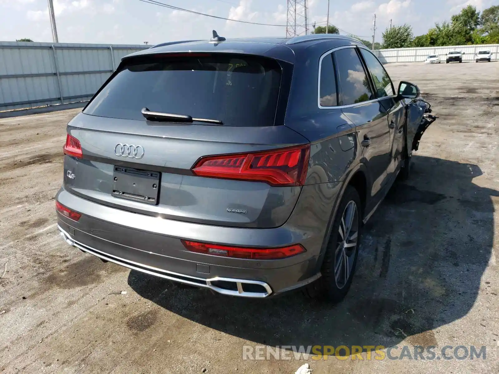 4 Фотография поврежденного автомобиля WA1F2AFY0L2089384 AUDI Q5 2020