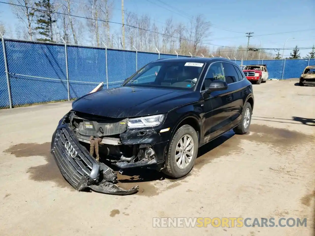 2 Фотография поврежденного автомобиля WA1F2AFY1L2049265 AUDI Q5 2020