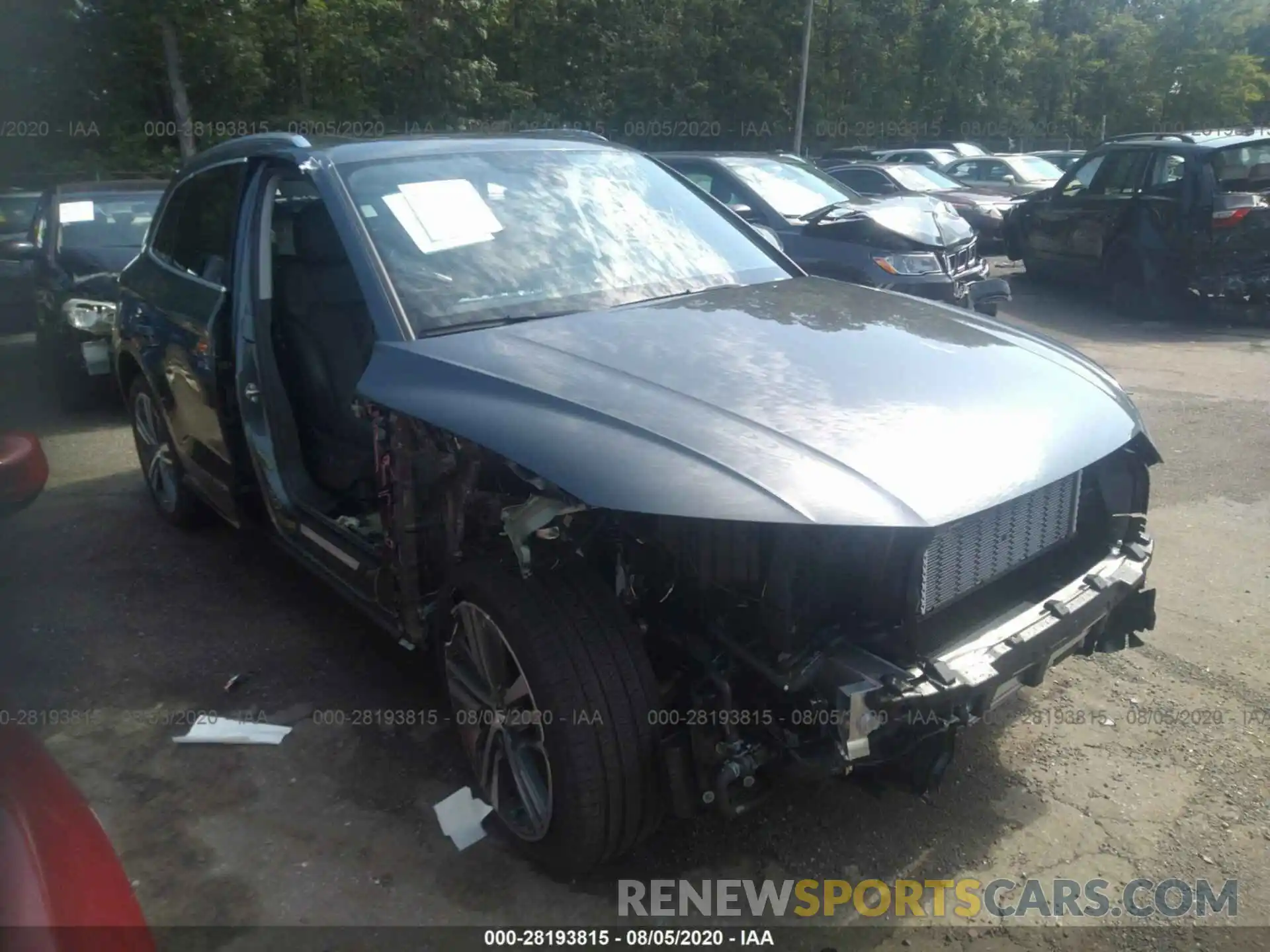 6 Фотография поврежденного автомобиля WA1F2AFY3L2058744 AUDI Q5 2020