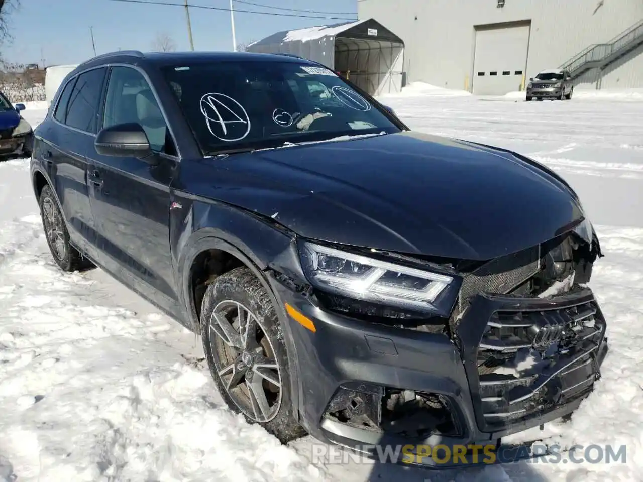 1 Photograph of a damaged car WA1F2AFYXL2098318 AUDI Q5 2020