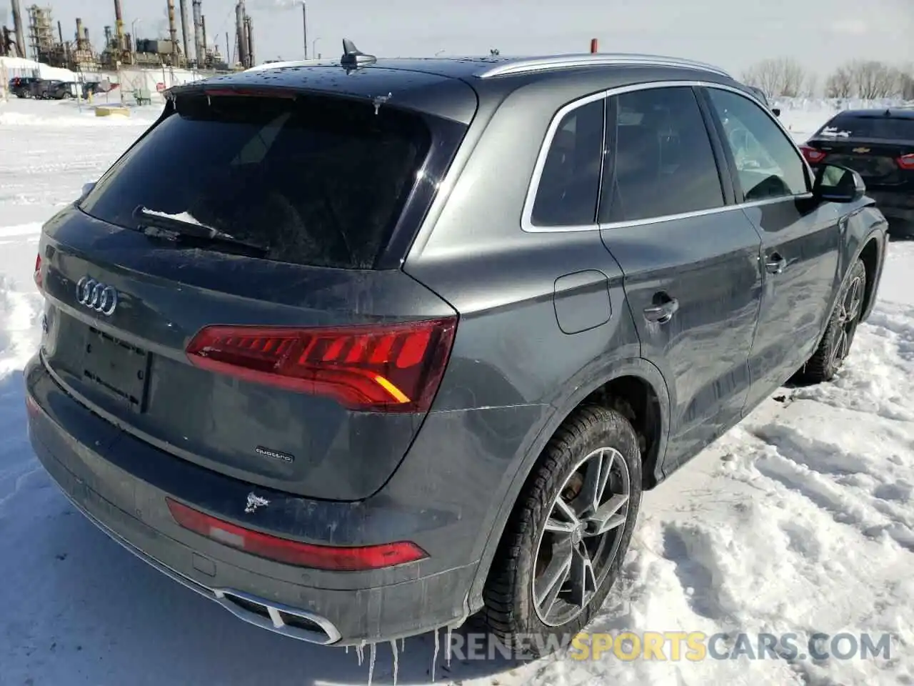 4 Фотография поврежденного автомобиля WA1F2AFYXL2098318 AUDI Q5 2020