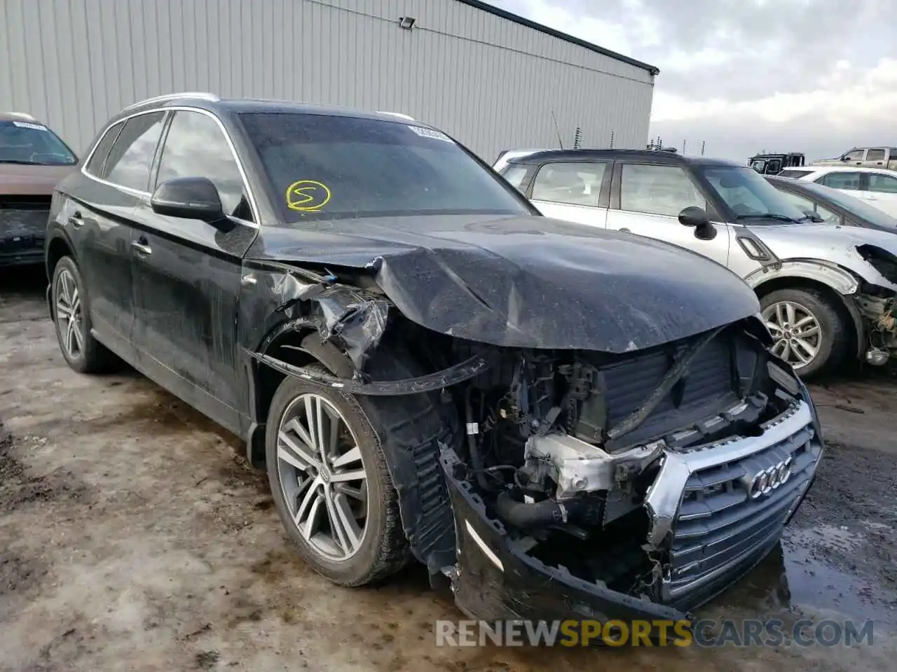 1 Photograph of a damaged car WA1FNAFY0L2053301 AUDI Q5 2020