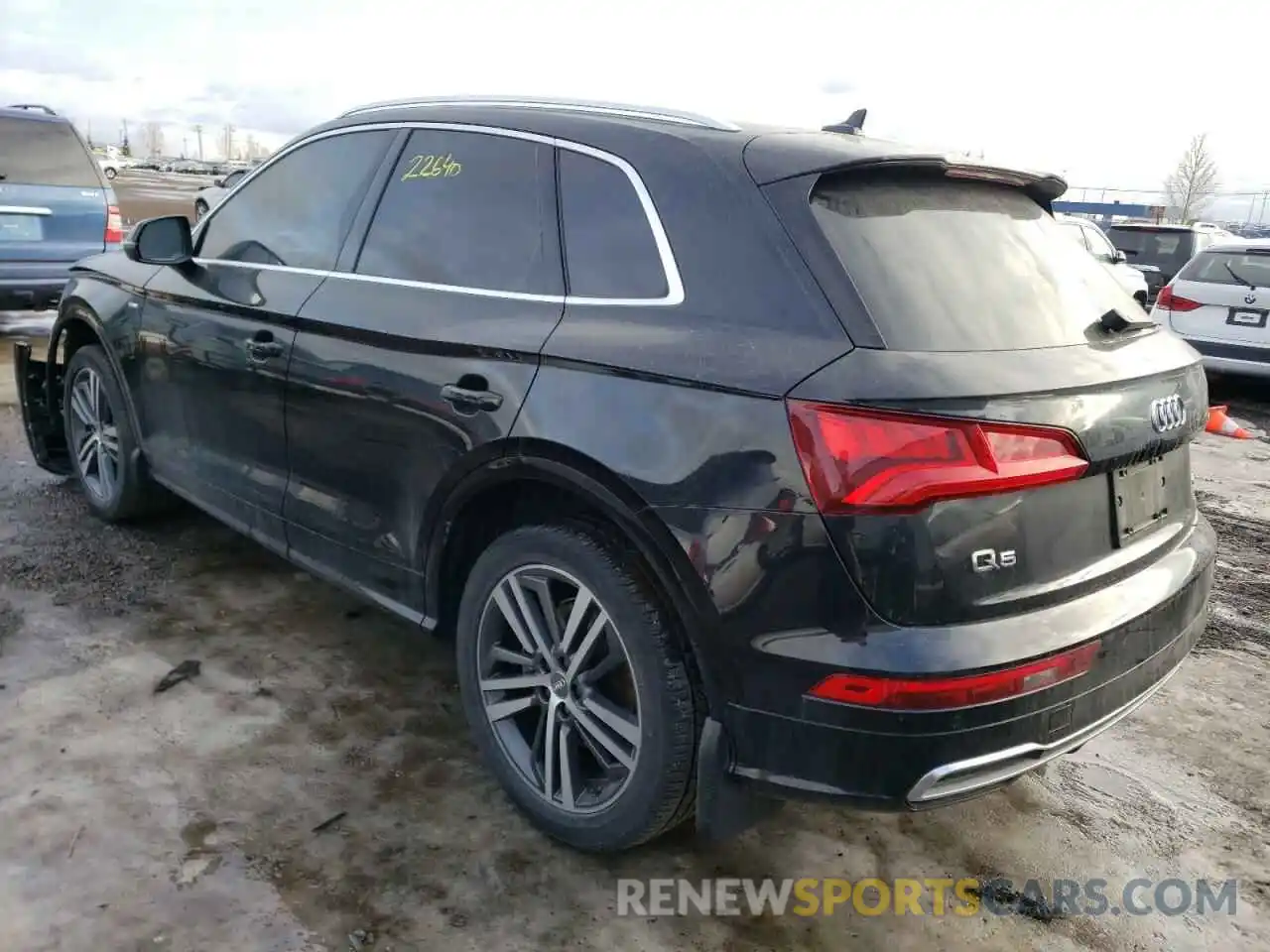 3 Фотография поврежденного автомобиля WA1FNAFY0L2053301 AUDI Q5 2020