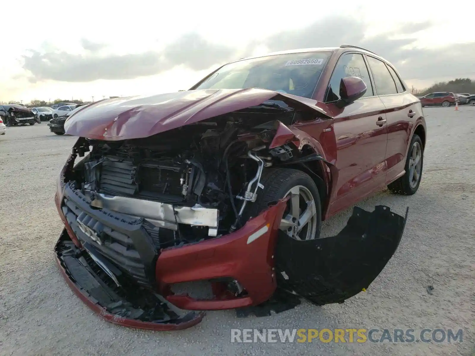 2 Photograph of a damaged car WA1FNAFY0L2101220 AUDI Q5 2020