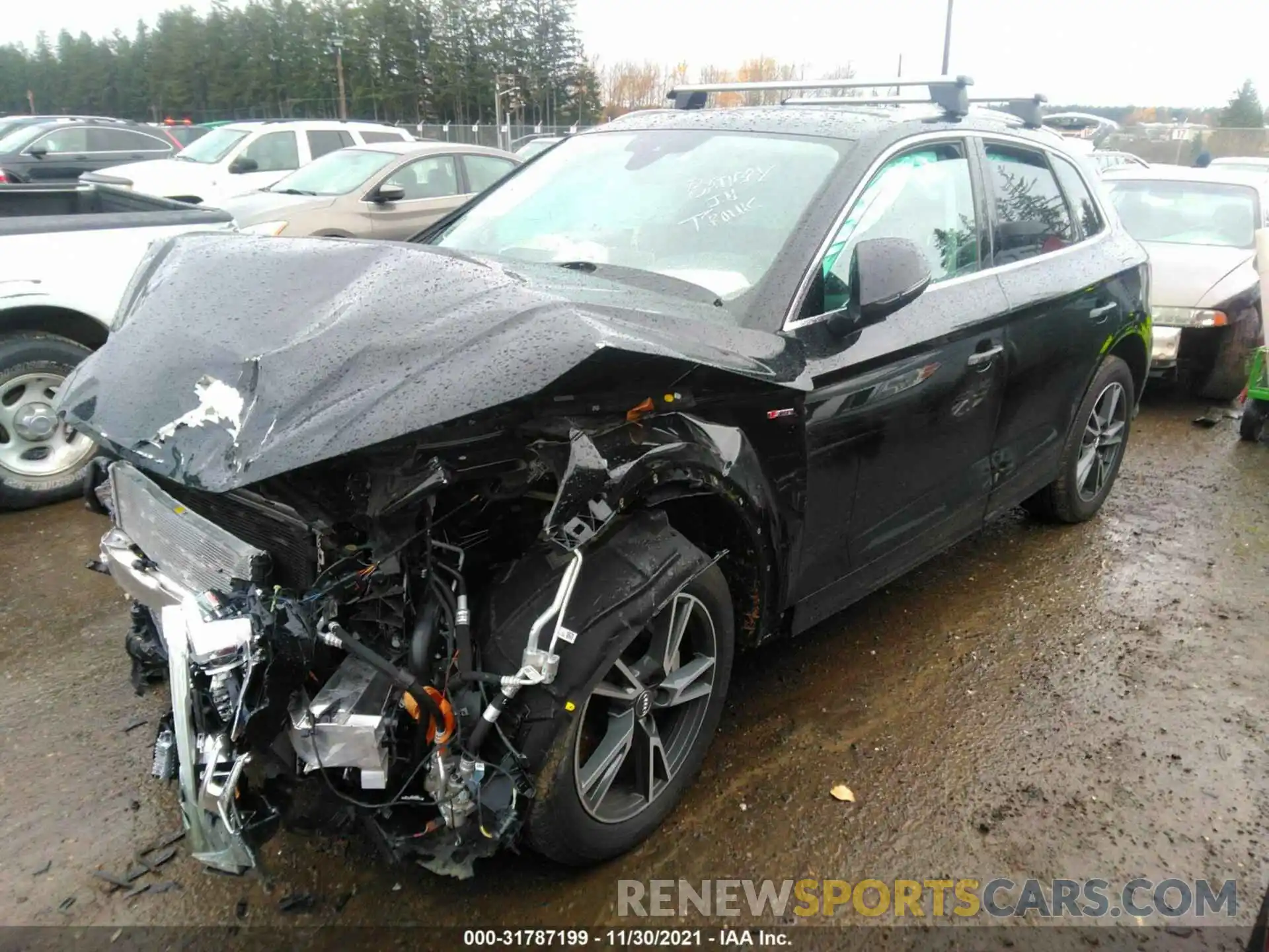 2 Photograph of a damaged car WA1G2AFY0L2059550 AUDI Q5 2020