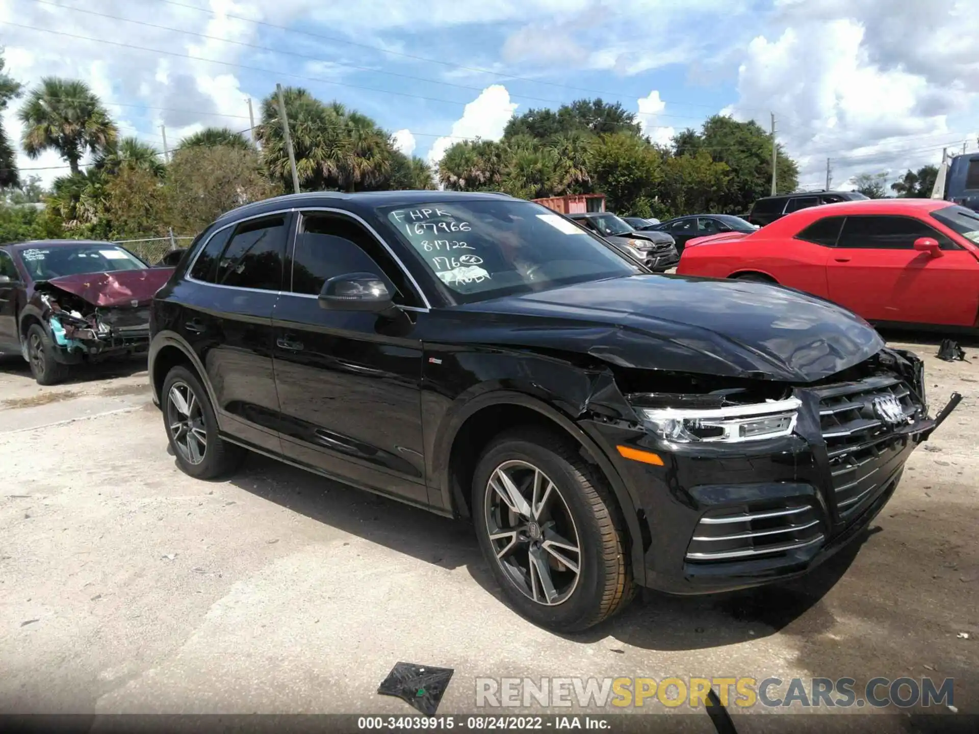 1 Photograph of a damaged car WA1G2AFY3L2048686 AUDI Q5 2020