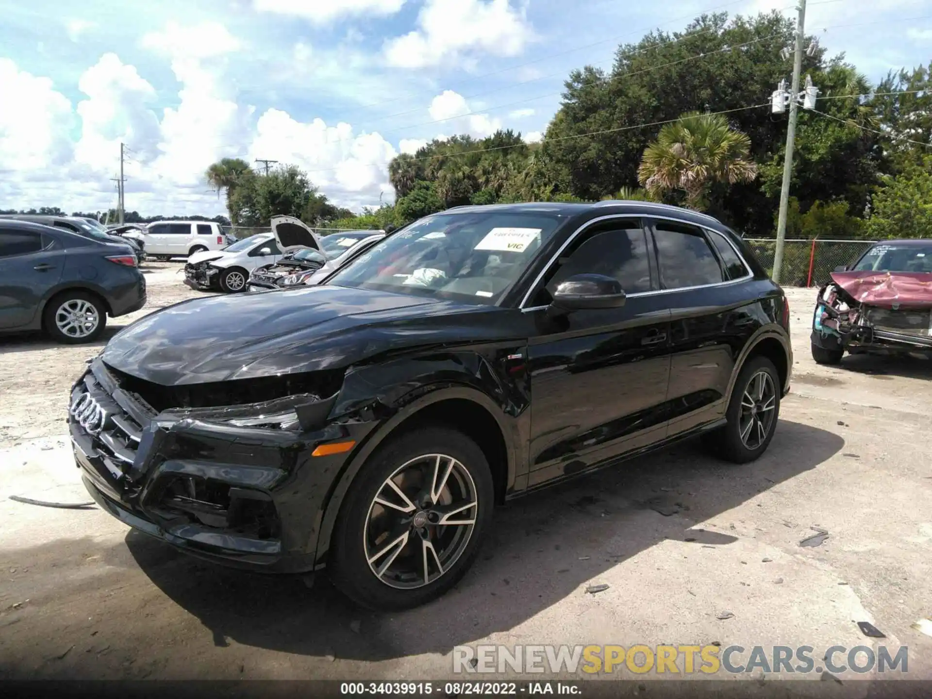 2 Photograph of a damaged car WA1G2AFY3L2048686 AUDI Q5 2020