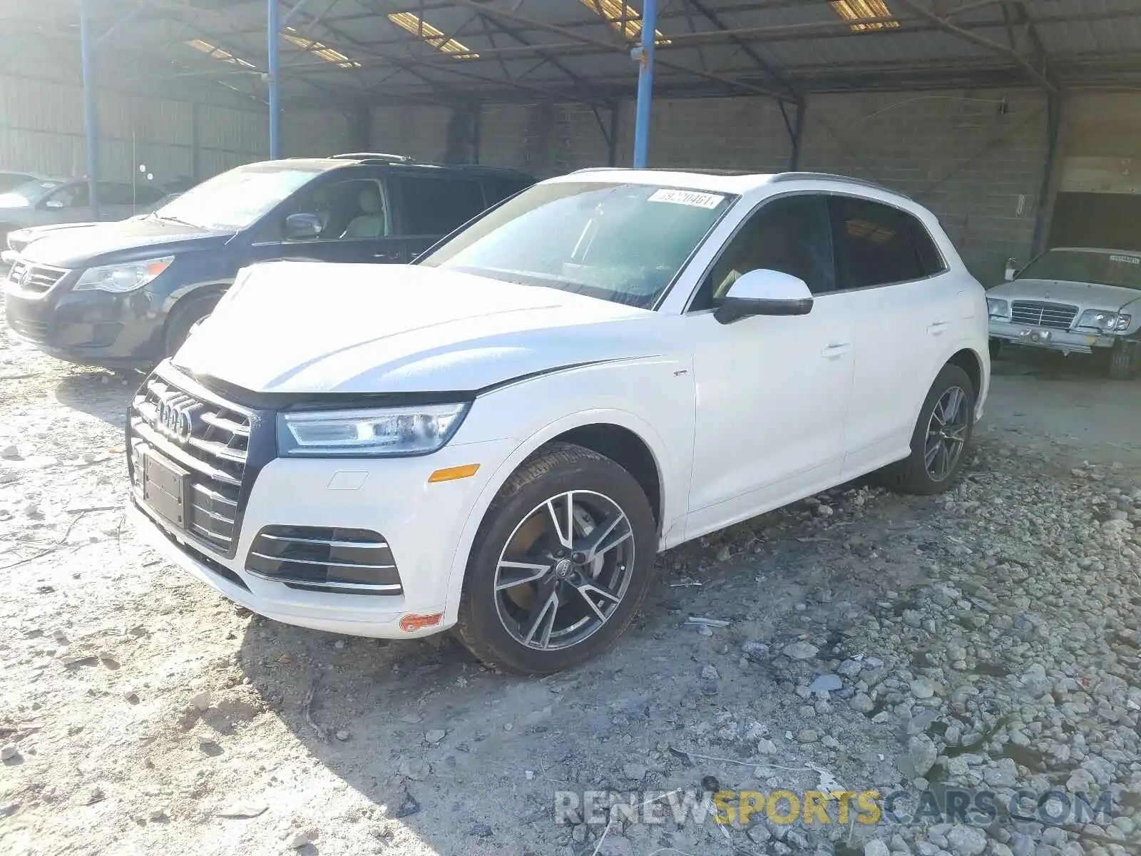 2 Фотография поврежденного автомобиля WA1G2AFY9L2050409 AUDI Q5 2020