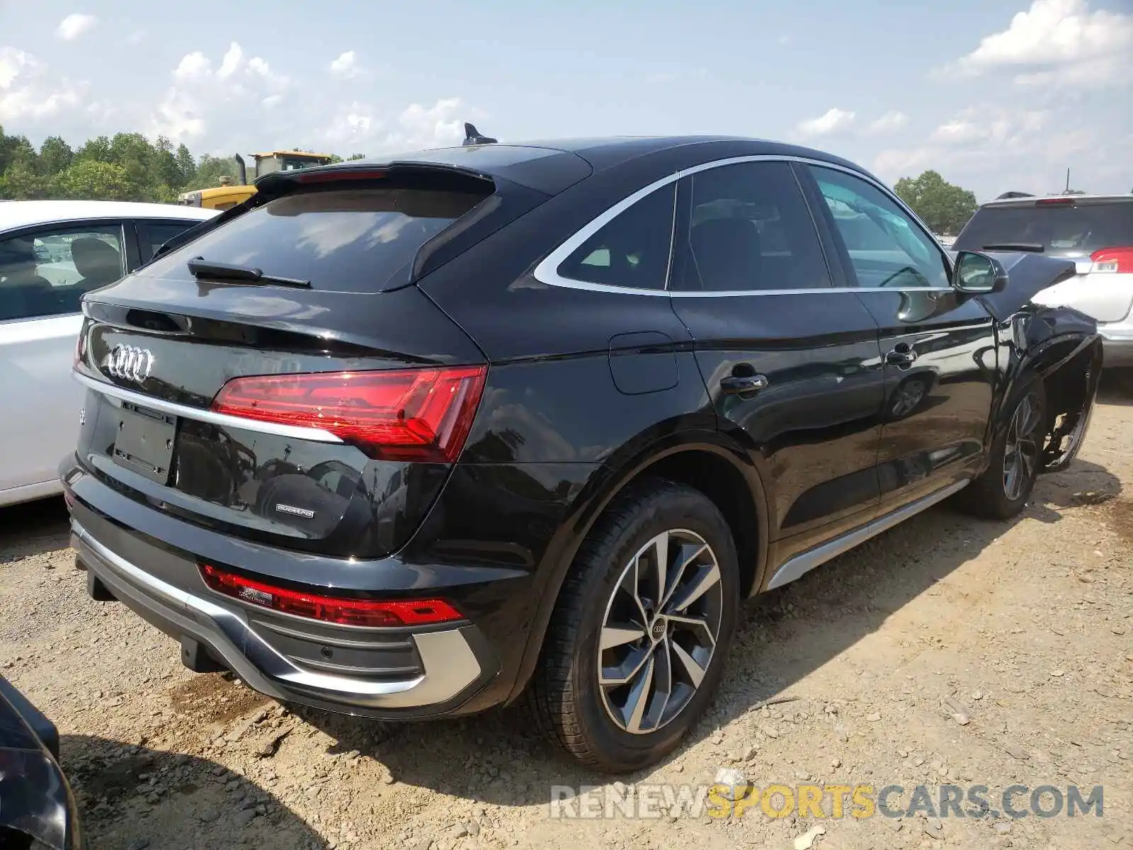 4 Фотография поврежденного автомобиля WA14AAFY8M2069136 AUDI Q5 2021