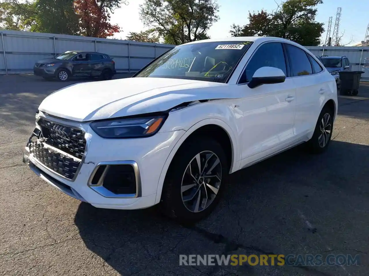 2 Photograph of a damaged car WA15AAFY0M2079924 AUDI Q5 2021