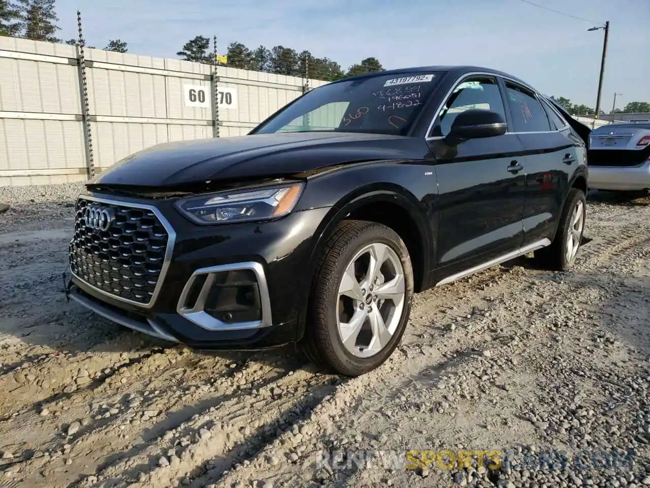 2 Фотография поврежденного автомобиля WA15AAFY1M2076854 AUDI Q5 2021