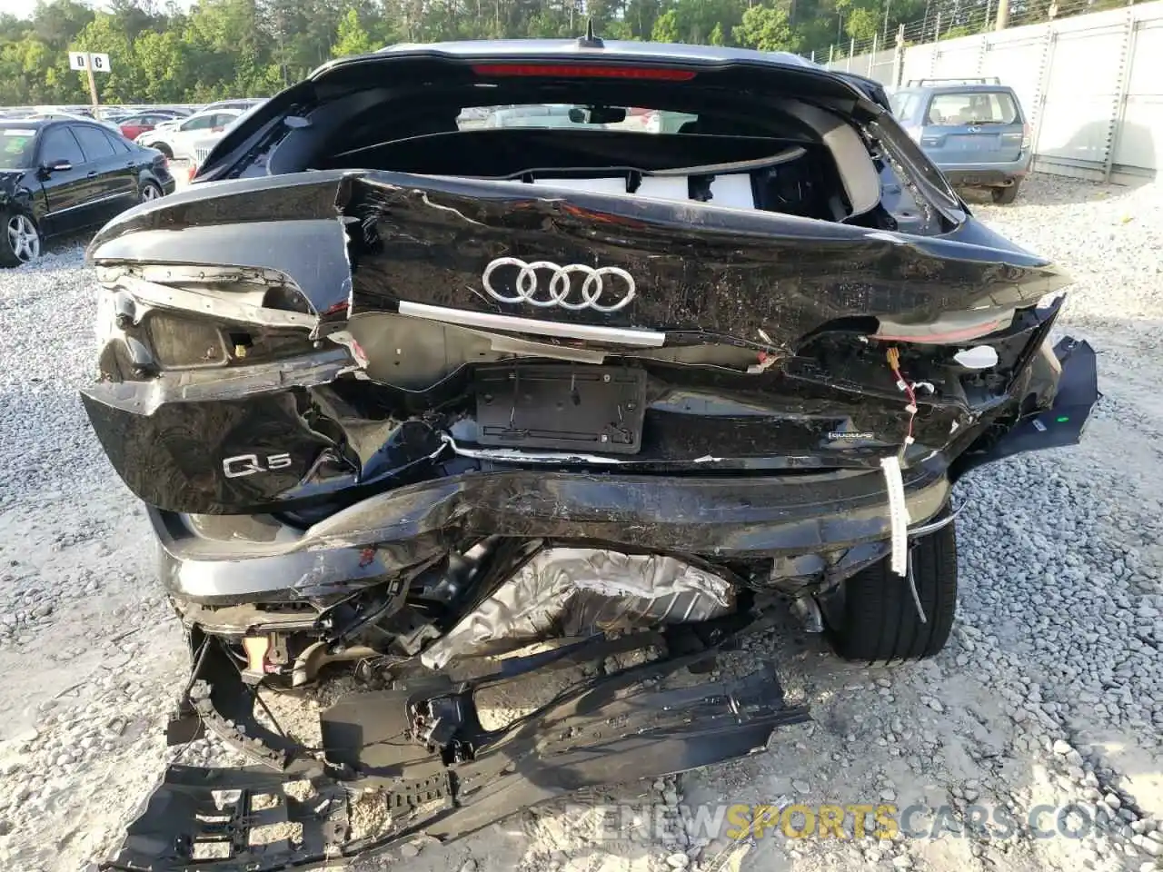 9 Photograph of a damaged car WA15AAFY1M2076854 AUDI Q5 2021