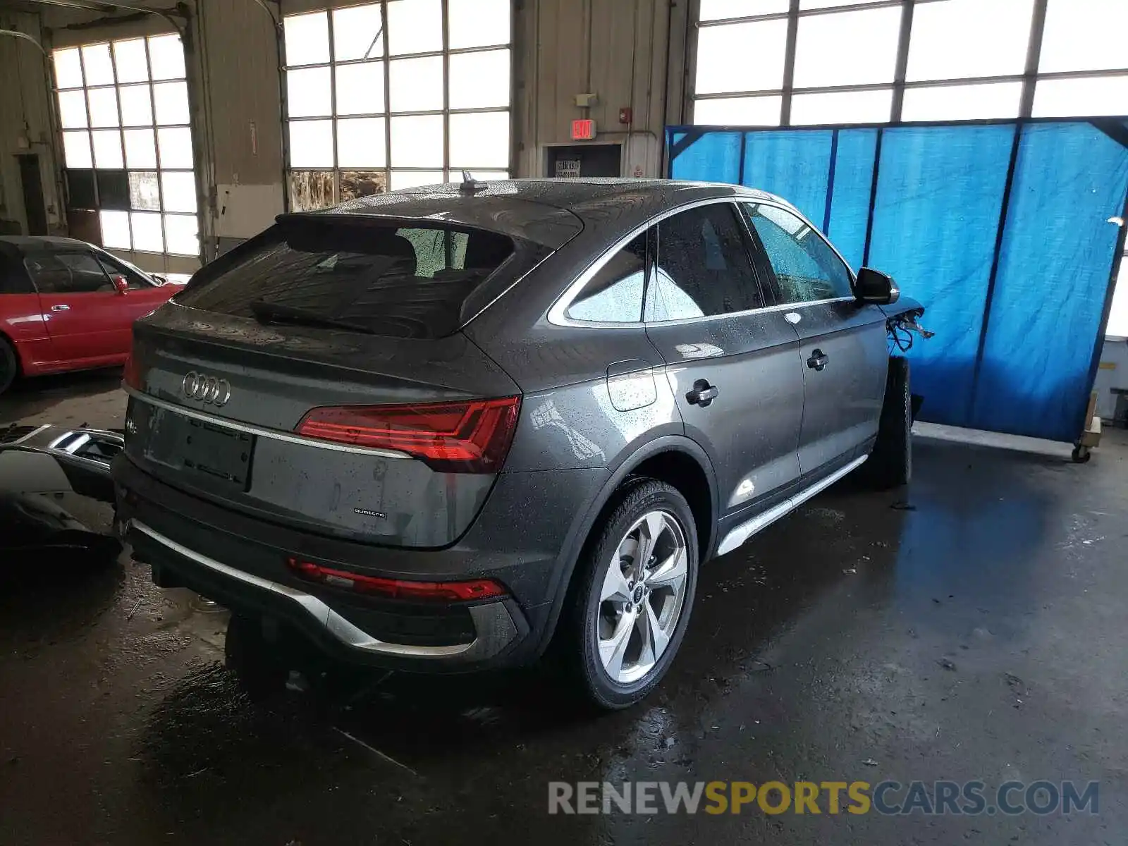 4 Фотография поврежденного автомобиля WA15AAFY2M2089807 AUDI Q5 2021