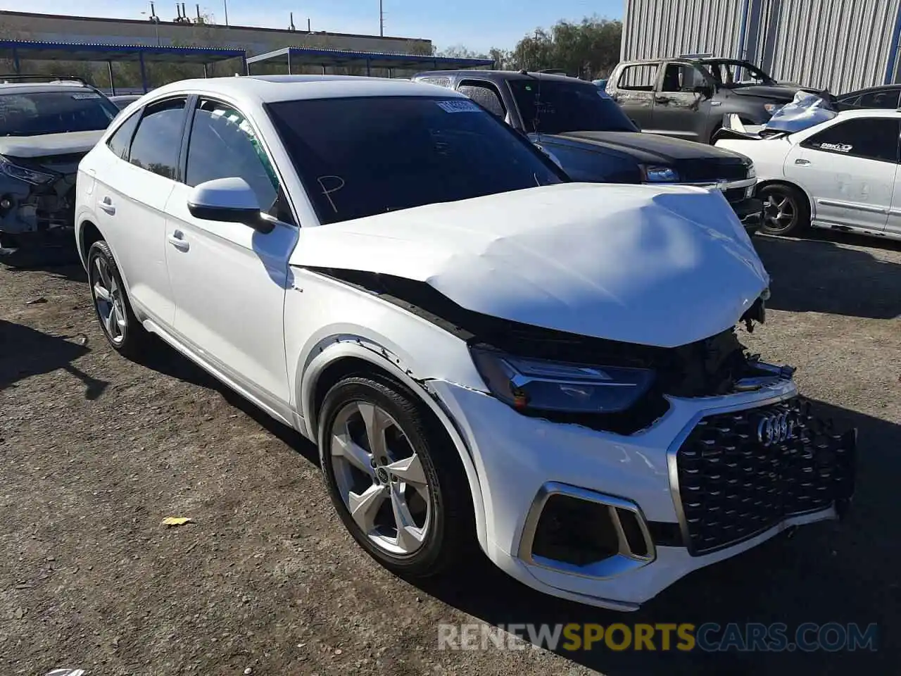 1 Photograph of a damaged car WA15AAFY2M2126287 AUDI Q5 2021