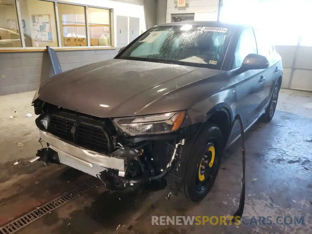 2 Photograph of a damaged car WA15AAFY4M2128932 AUDI Q5 2021