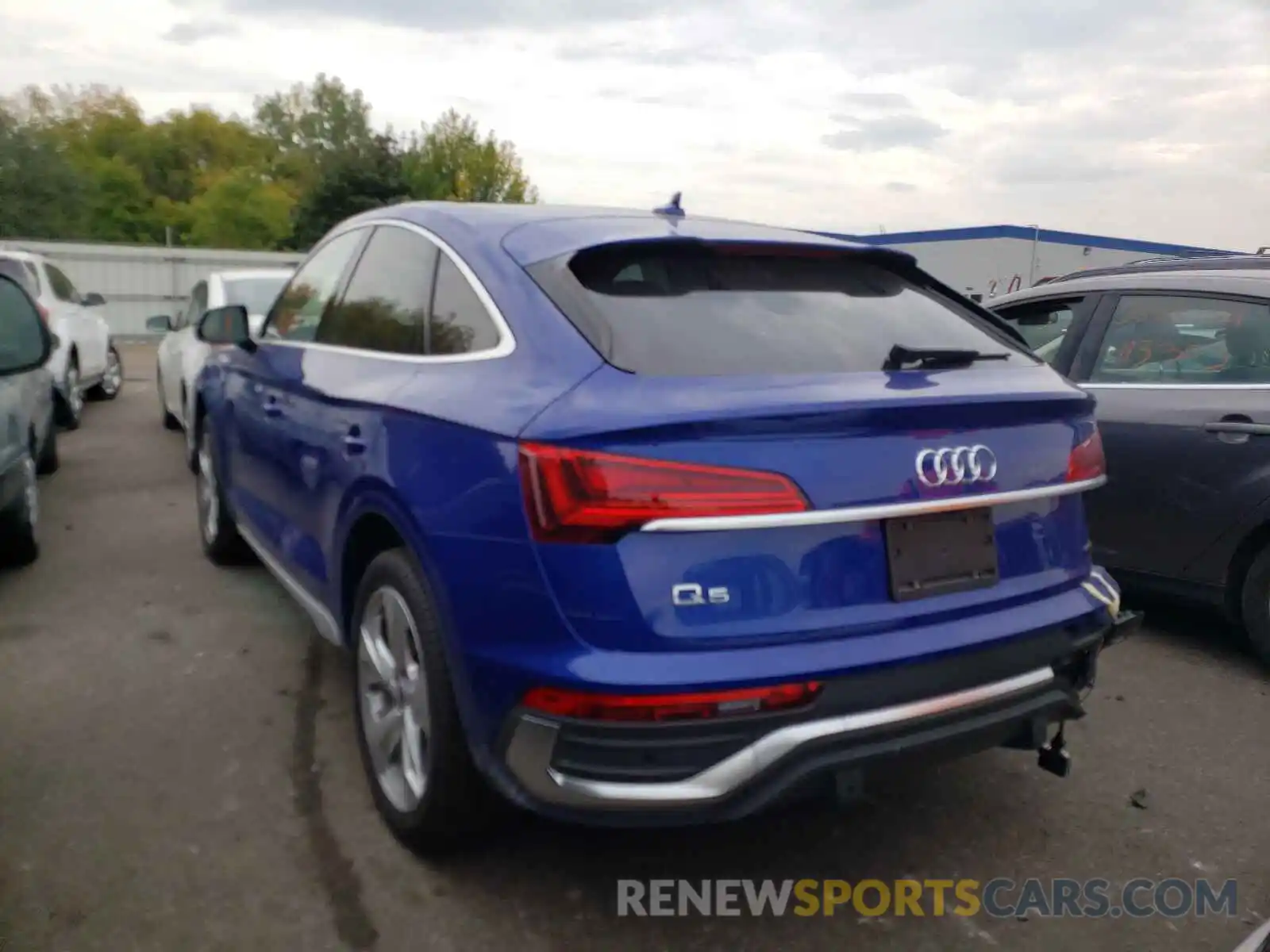 3 Фотография поврежденного автомобиля WA15AAFY5M2089249 AUDI Q5 2021