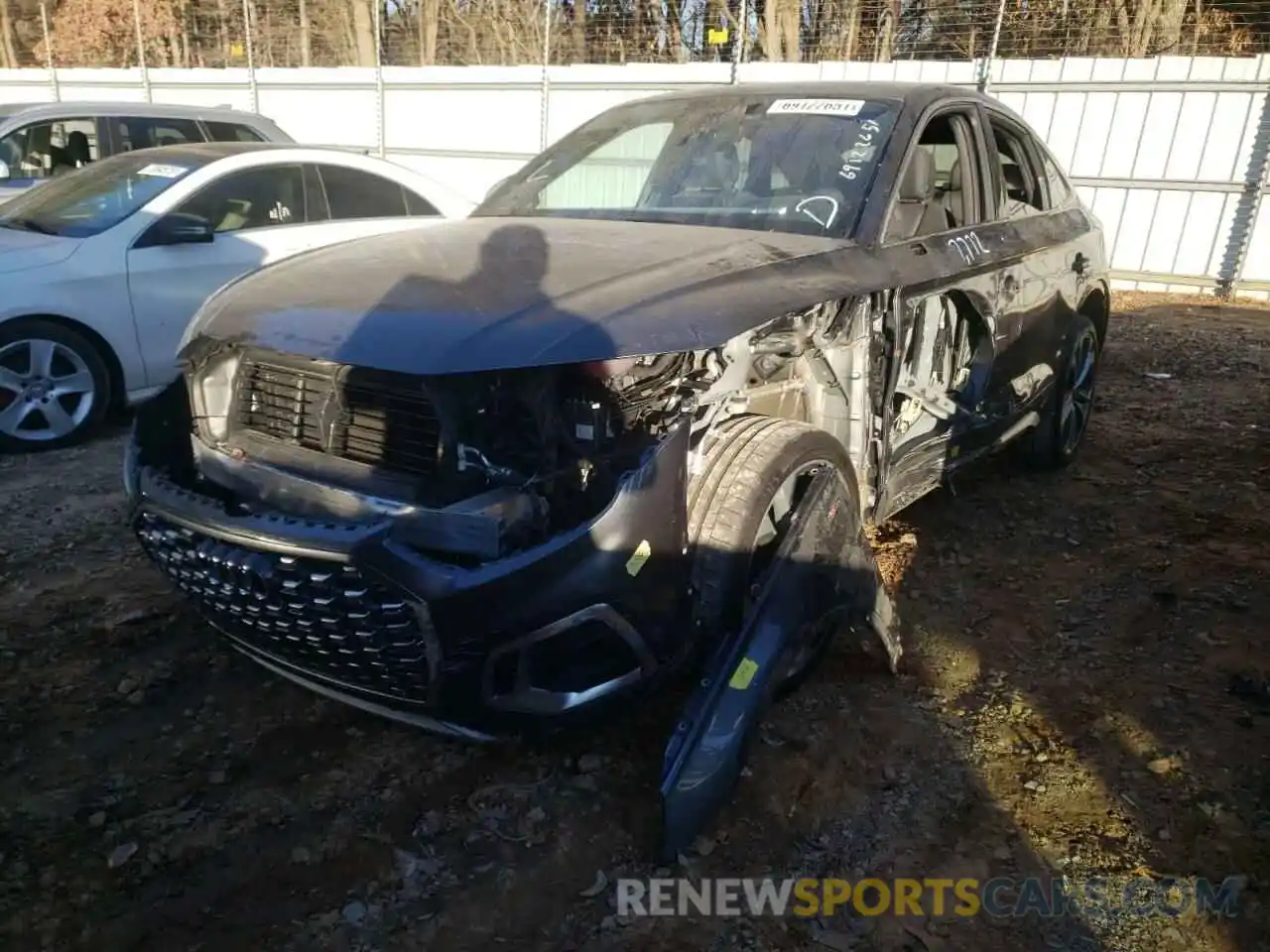 2 Photograph of a damaged car WA15AAFY8M2067987 AUDI Q5 2021