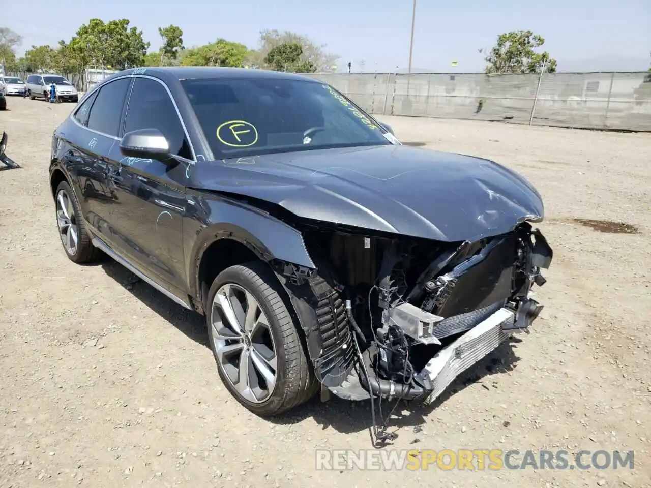 1 Photograph of a damaged car WA15AAFY8M2072980 AUDI Q5 2021