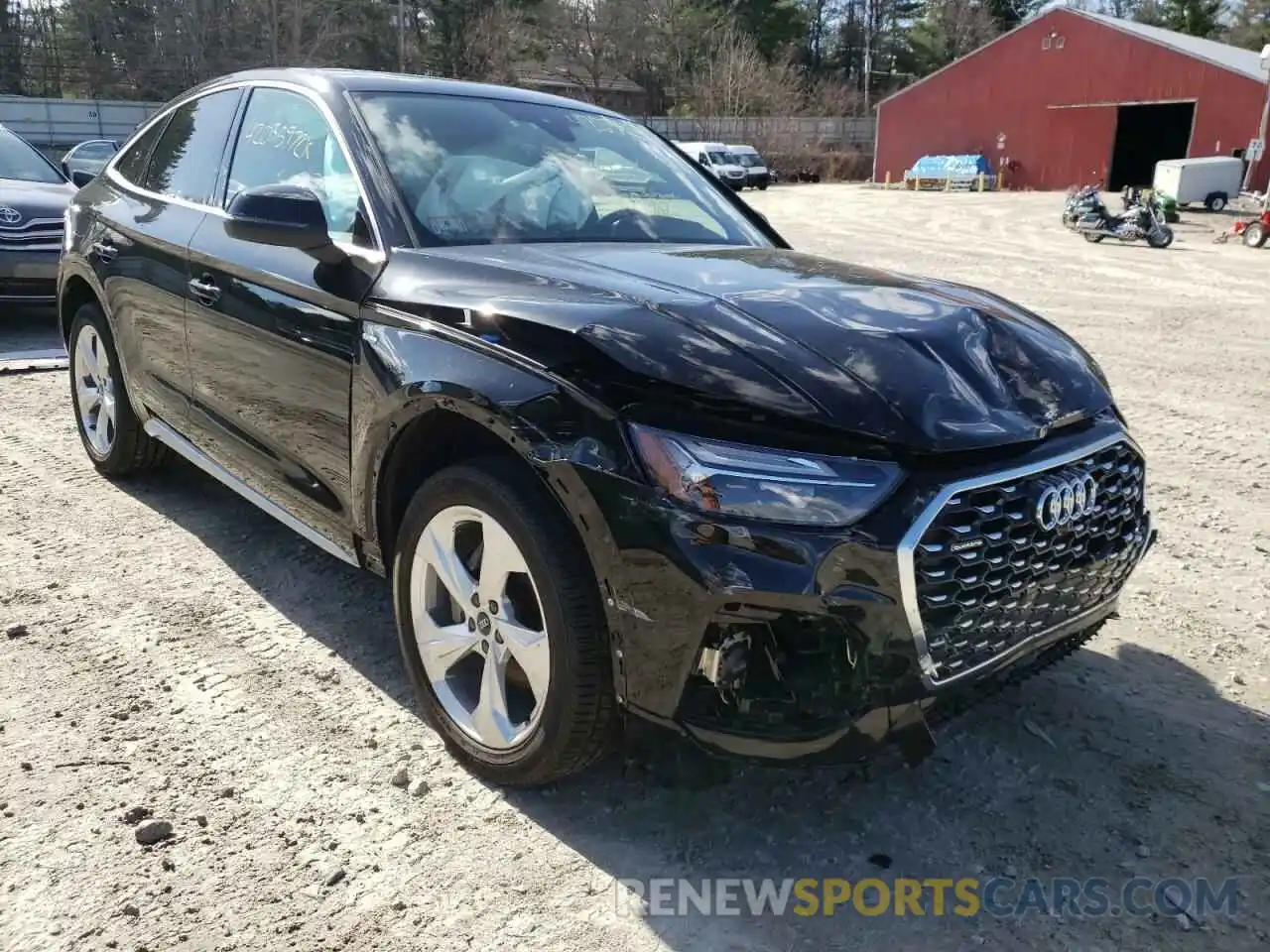 1 Photograph of a damaged car WA15AAFY8M2125290 AUDI Q5 2021