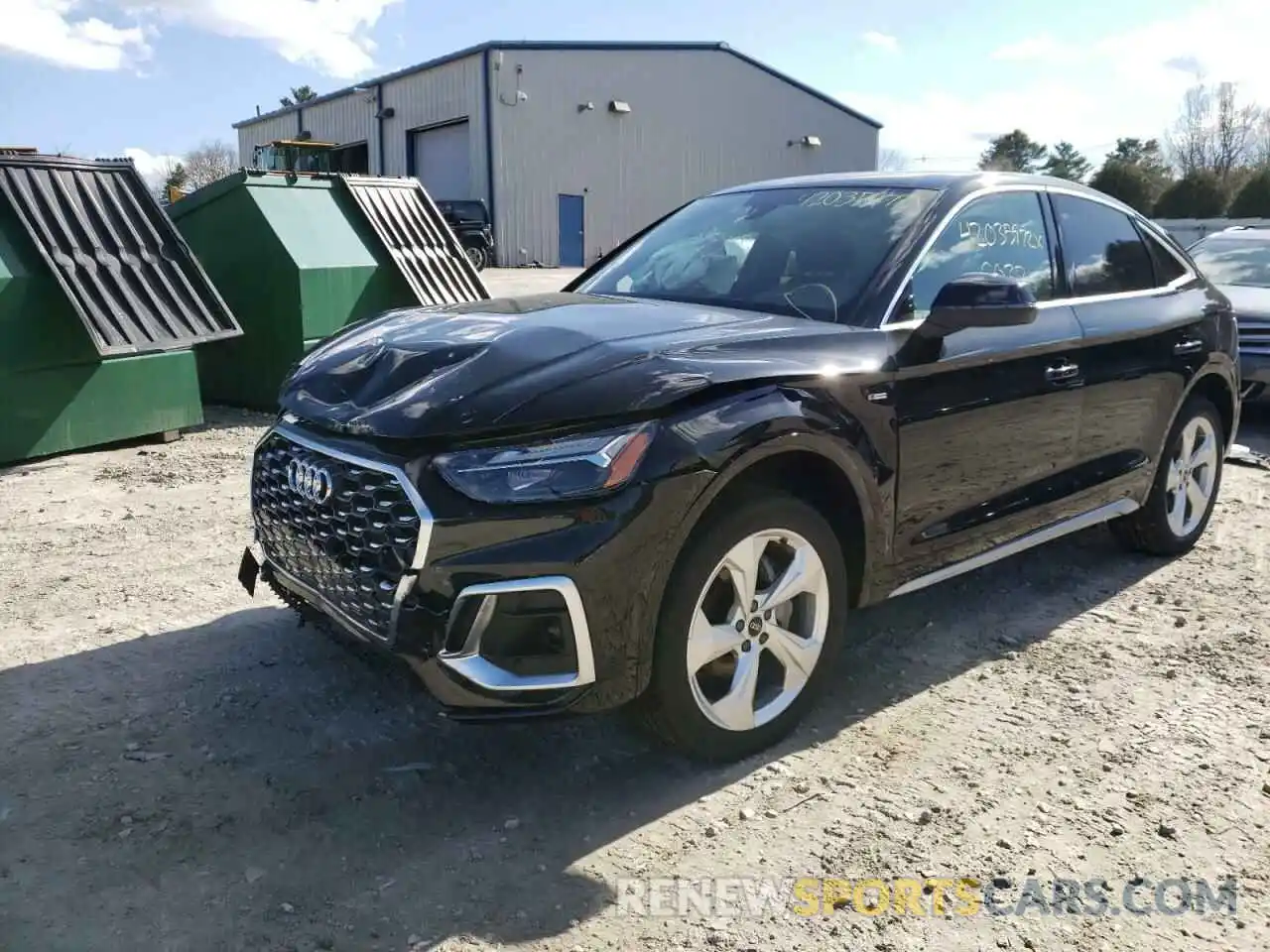 2 Photograph of a damaged car WA15AAFY8M2125290 AUDI Q5 2021