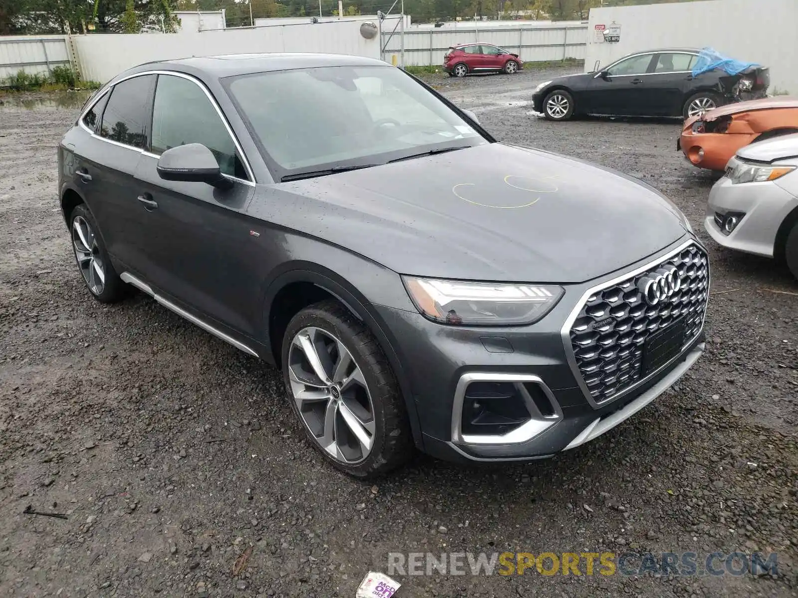 1 Photograph of a damaged car WA16AAFY4M2090610 AUDI Q5 2021