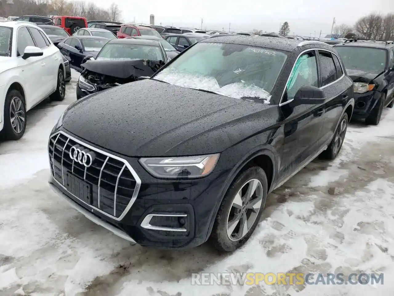 2 Фотография поврежденного автомобиля WA1AAAFY0M2002713 AUDI Q5 2021