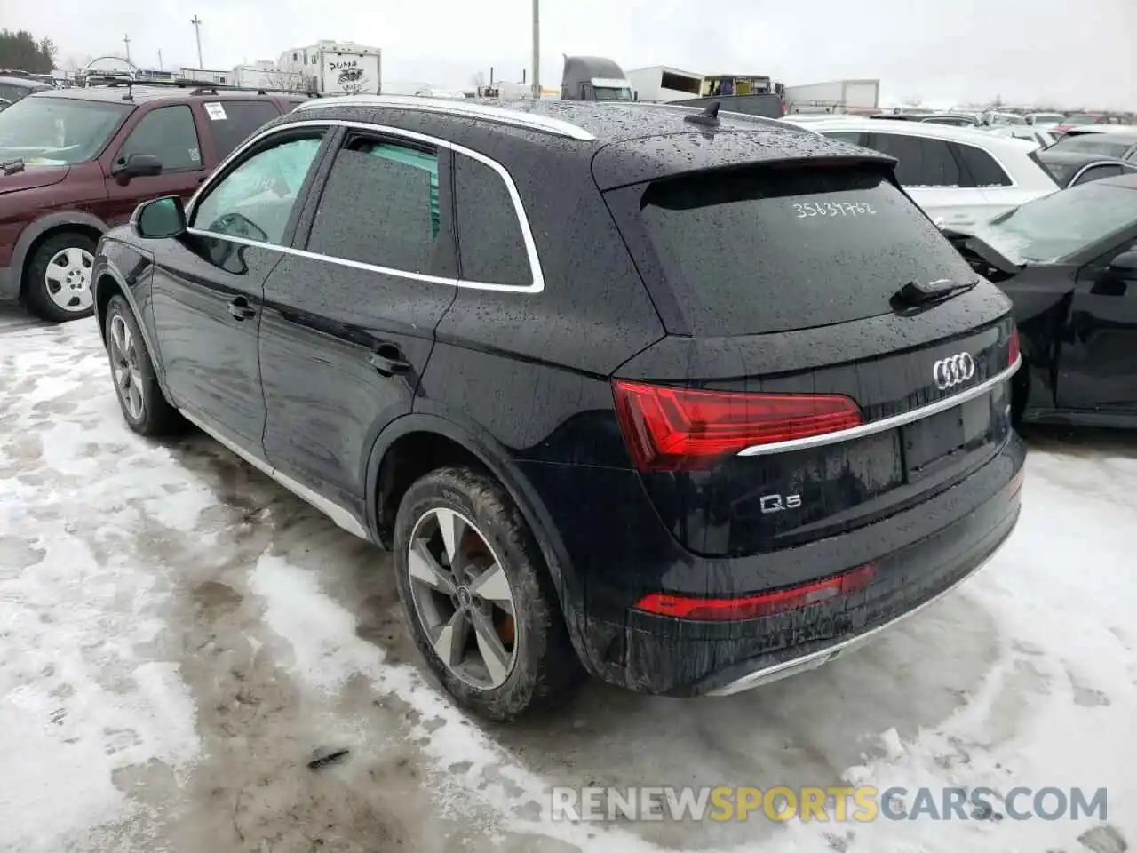 3 Фотография поврежденного автомобиля WA1AAAFY0M2002713 AUDI Q5 2021