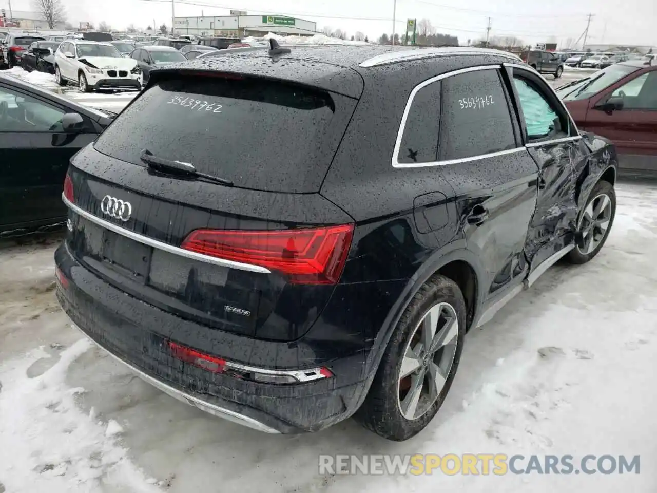 4 Фотография поврежденного автомобиля WA1AAAFY0M2002713 AUDI Q5 2021