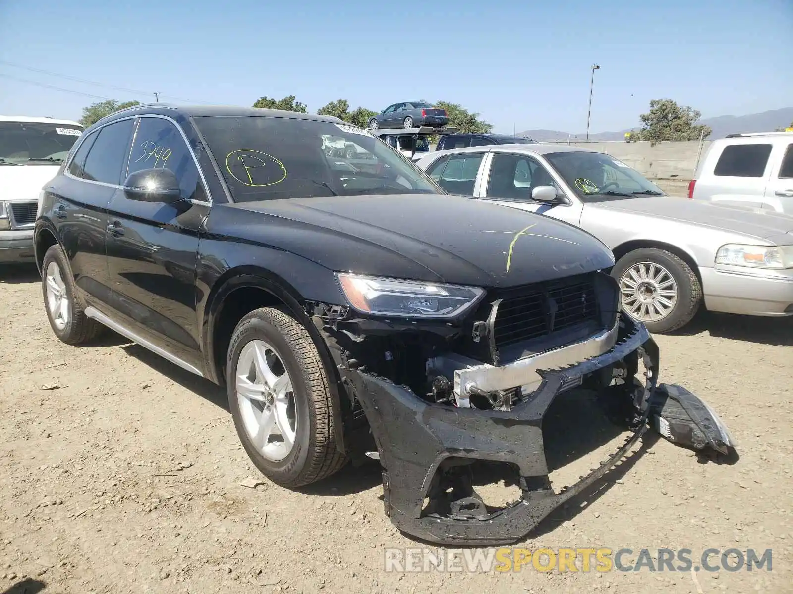 1 Photograph of a damaged car WA1AAAFY0M2005045 AUDI Q5 2021