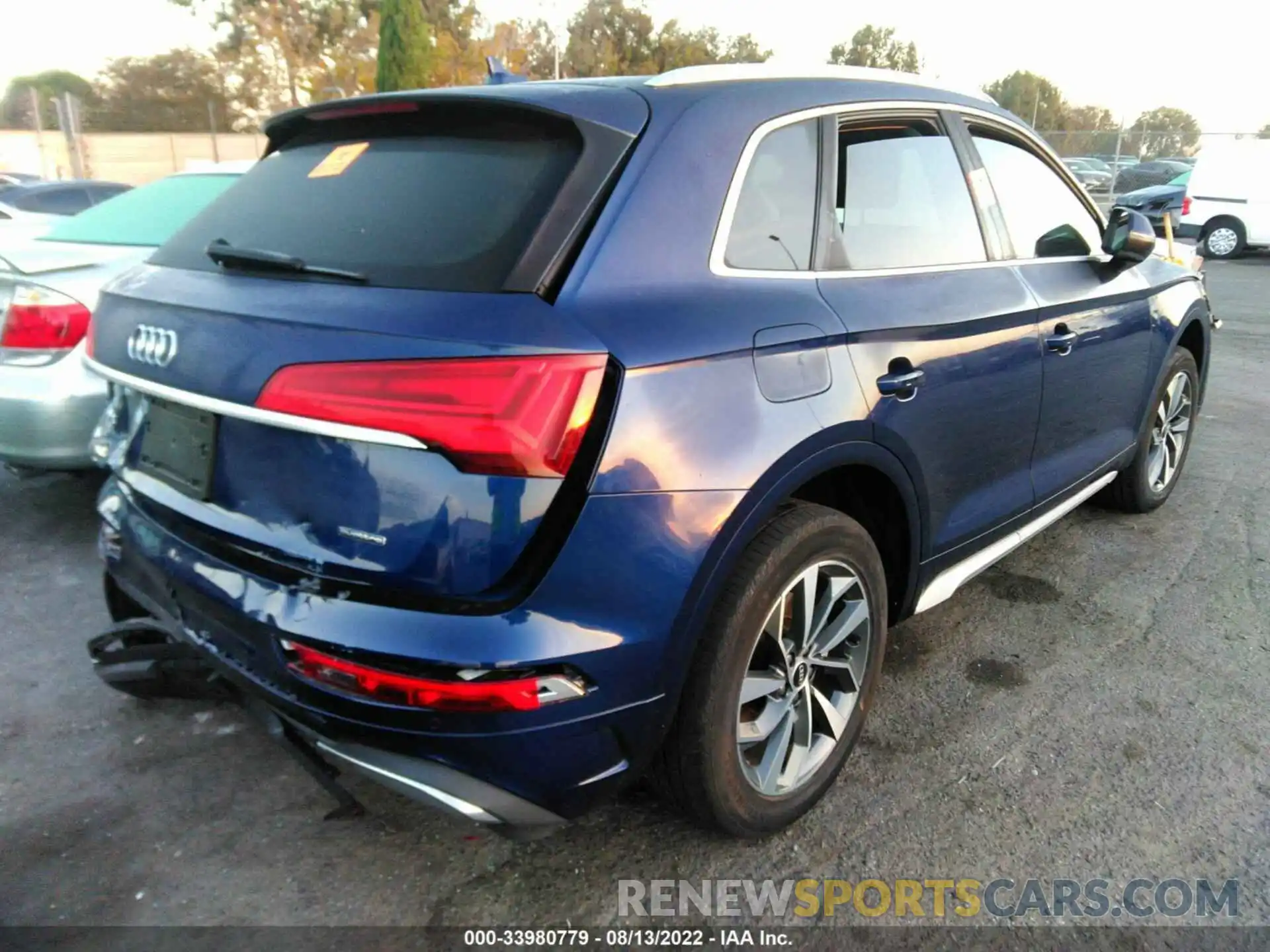 4 Фотография поврежденного автомобиля WA1AAAFY0M2010858 AUDI Q5 2021