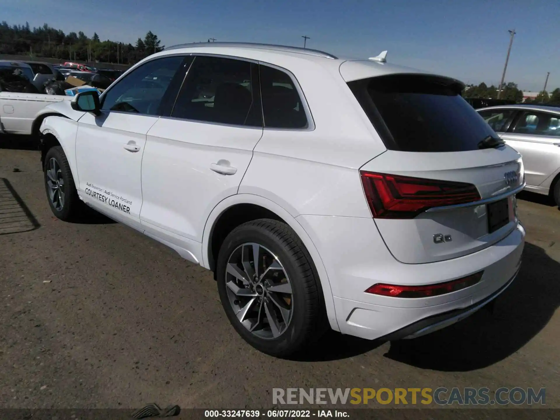 3 Фотография поврежденного автомобиля WA1AAAFY0M2024002 AUDI Q5 2021