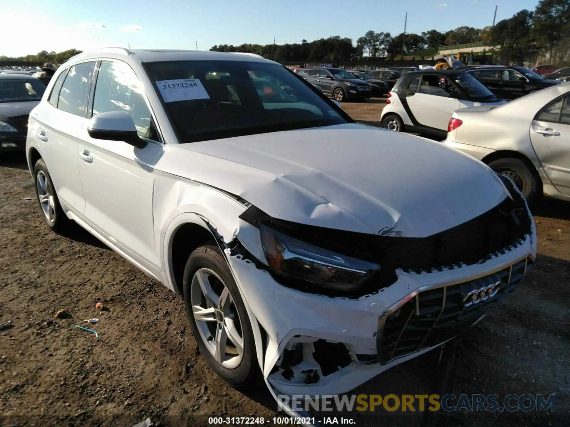 1 Photograph of a damaged car WA1AAAFY0M2032018 AUDI Q5 2021