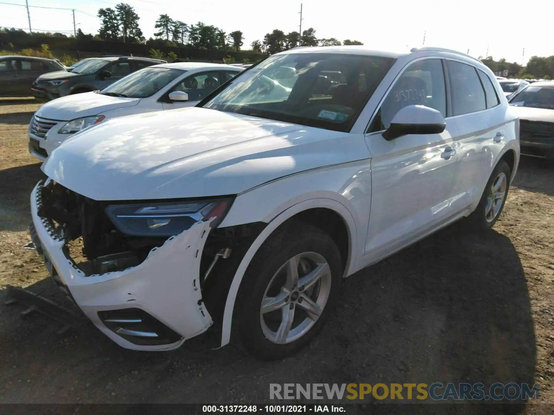 2 Photograph of a damaged car WA1AAAFY0M2032018 AUDI Q5 2021