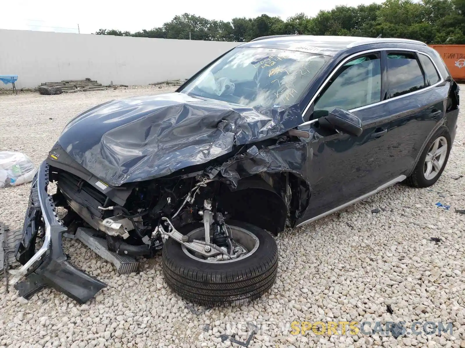 2 Photograph of a damaged car WA1AAAFY0M2067996 AUDI Q5 2021