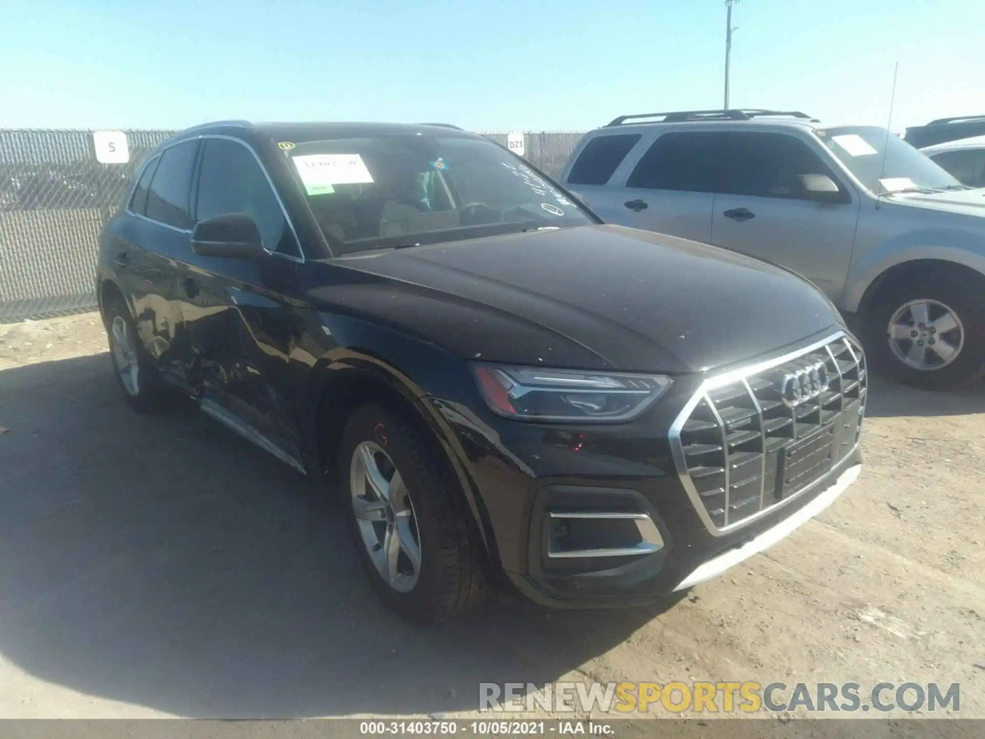 1 Photograph of a damaged car WA1AAAFY0M2091215 AUDI Q5 2021