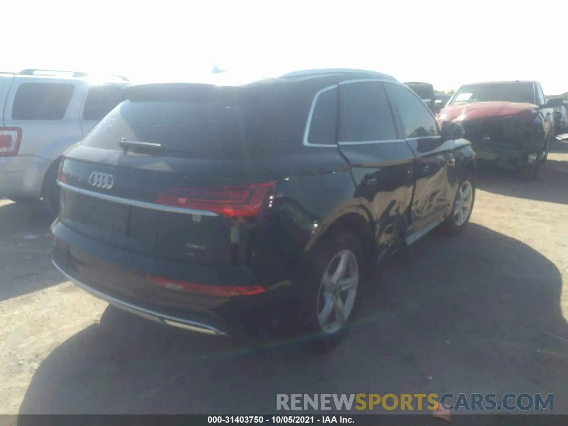 4 Фотография поврежденного автомобиля WA1AAAFY0M2091215 AUDI Q5 2021