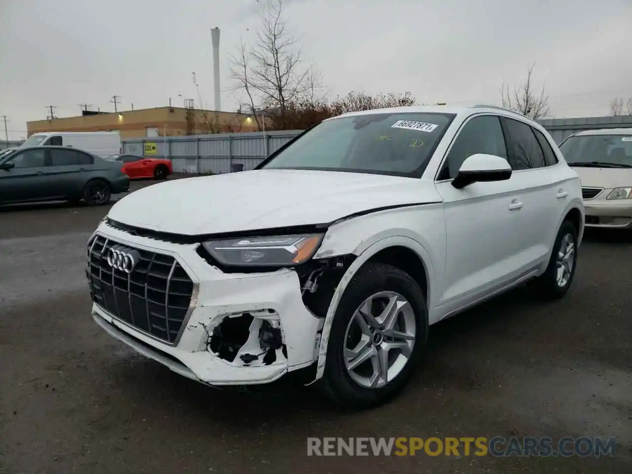 2 Photograph of a damaged car WA1AAAFY0M2096012 AUDI Q5 2021